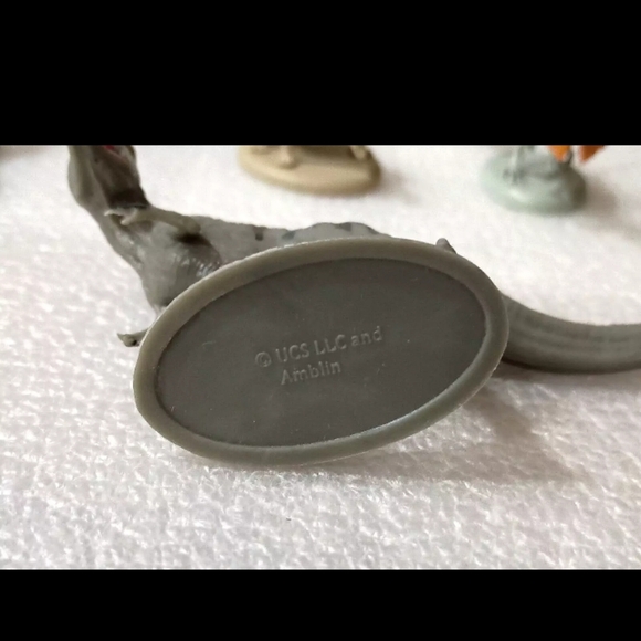 Vtg 10 Jurassic Park Dinosaurs Vending Machine Figure Set NOS New 2000s - Picture 6 of 6